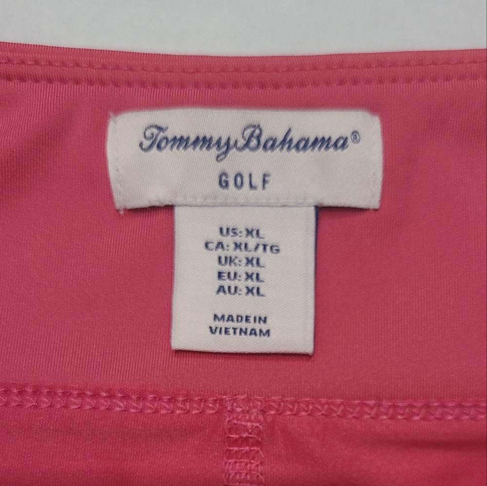 Tommy Bahama Golf Berry Pink Ruffle Hem Active Skort Sz XL - Picture 6 of 14